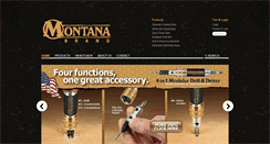 Desktop Screenshot of montanabrandtools.com